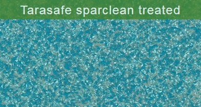Tarasafe sparclean treated